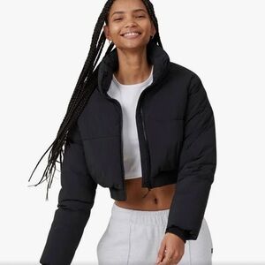 Cropped puffer Jacket